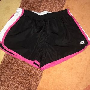 Colosseum Dri black running shorts